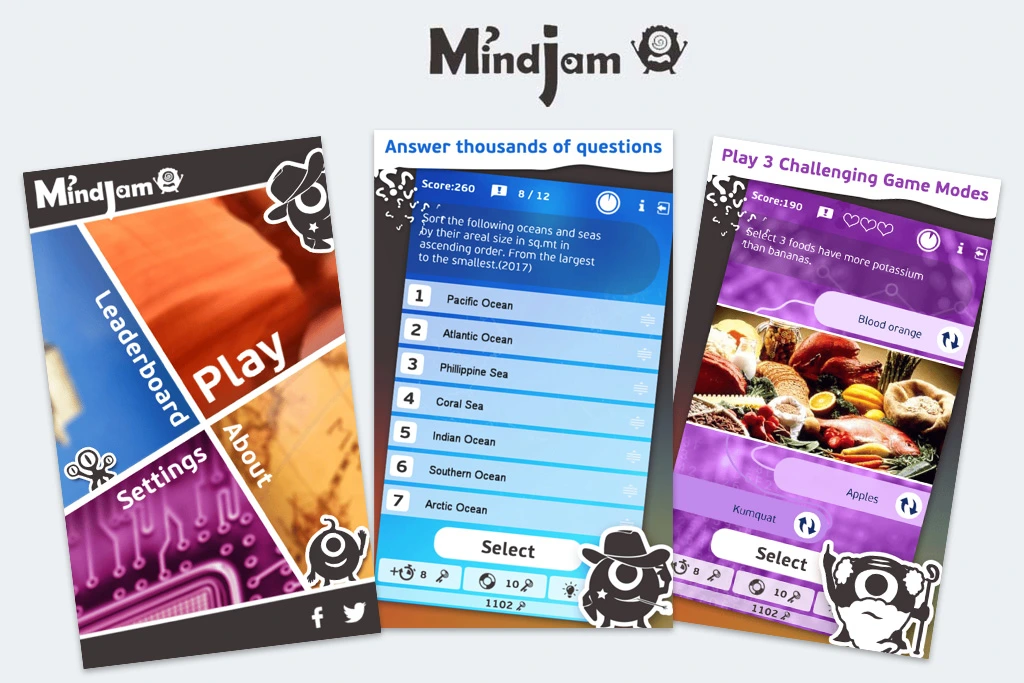 MindJam Game for iOS and Android